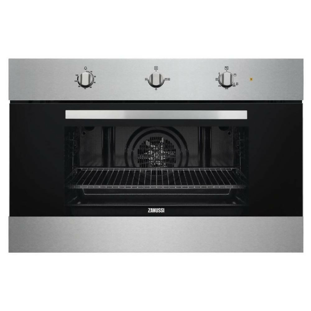 فرن غاز زانوسي بل ان 90 سم فضي ZOG9991X. فرن غاز زانوسي بل ان 90 سم فضي ZOG9991X.